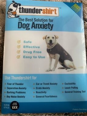 Thundershirt Gray Anxiety Relief Wrap for Dogs